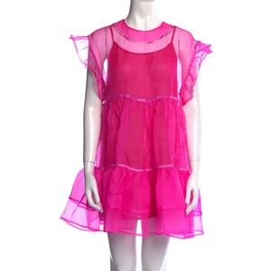 Celia B, clementina tunic dress fuschia, M